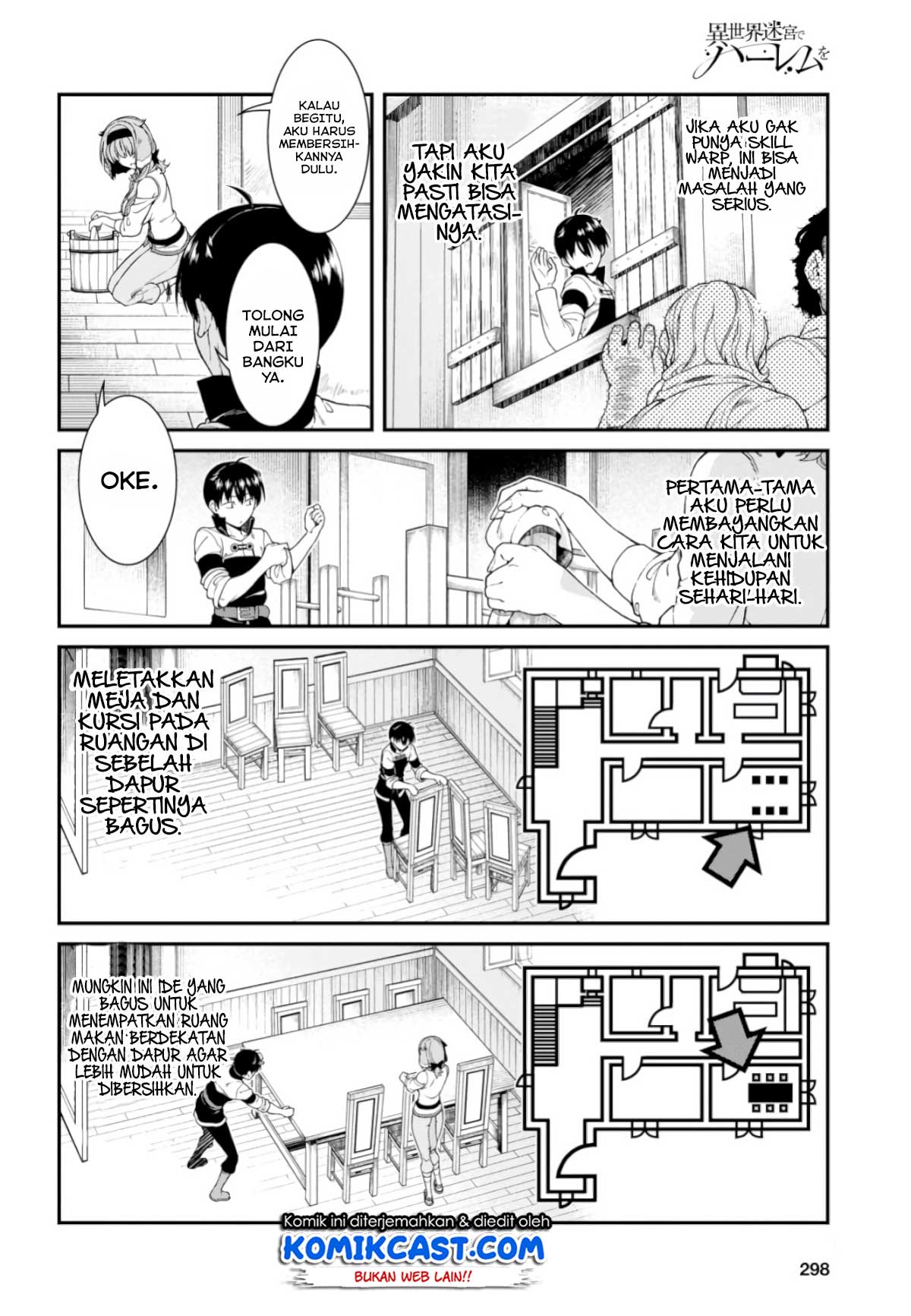 Isekai Meikyuu de Harem wo Chapter 26 Bahasa Indonesia